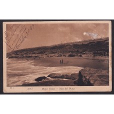 MAR DEL PLATA PLAYA CHICA ANTIGUA TARJETA POSTAL